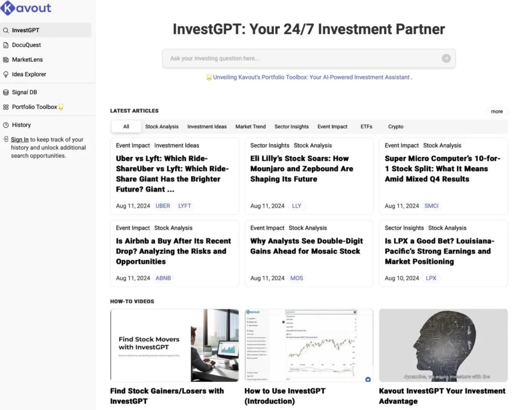 Your 24/7 Investment Partner